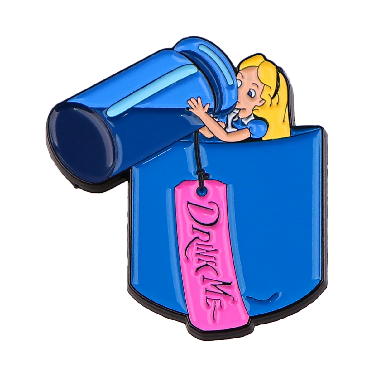 Эмалированные заколки в виде сказочной девушки Женский значок фоторяда