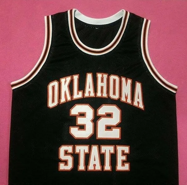 

32 JOHN STARKS Oklahoma State Throwback Basketball Jersey Stitched any Number and name