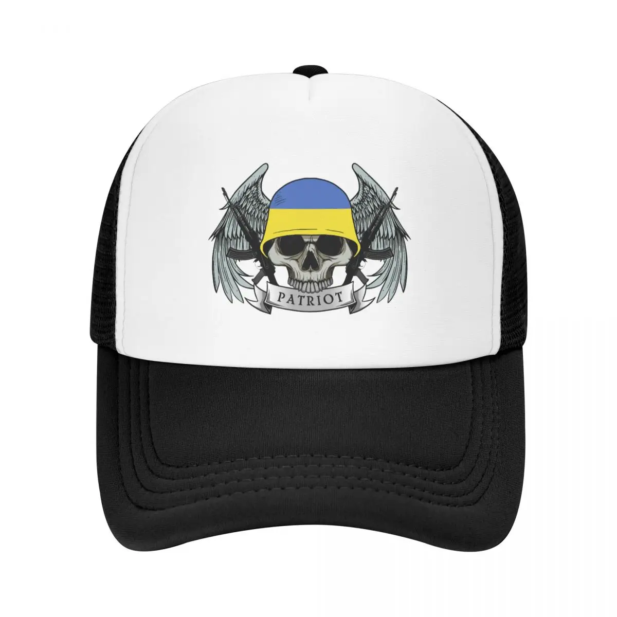 

Летняя Регулируемая Мужская Летняя шляпа Patriot с украинским черепом