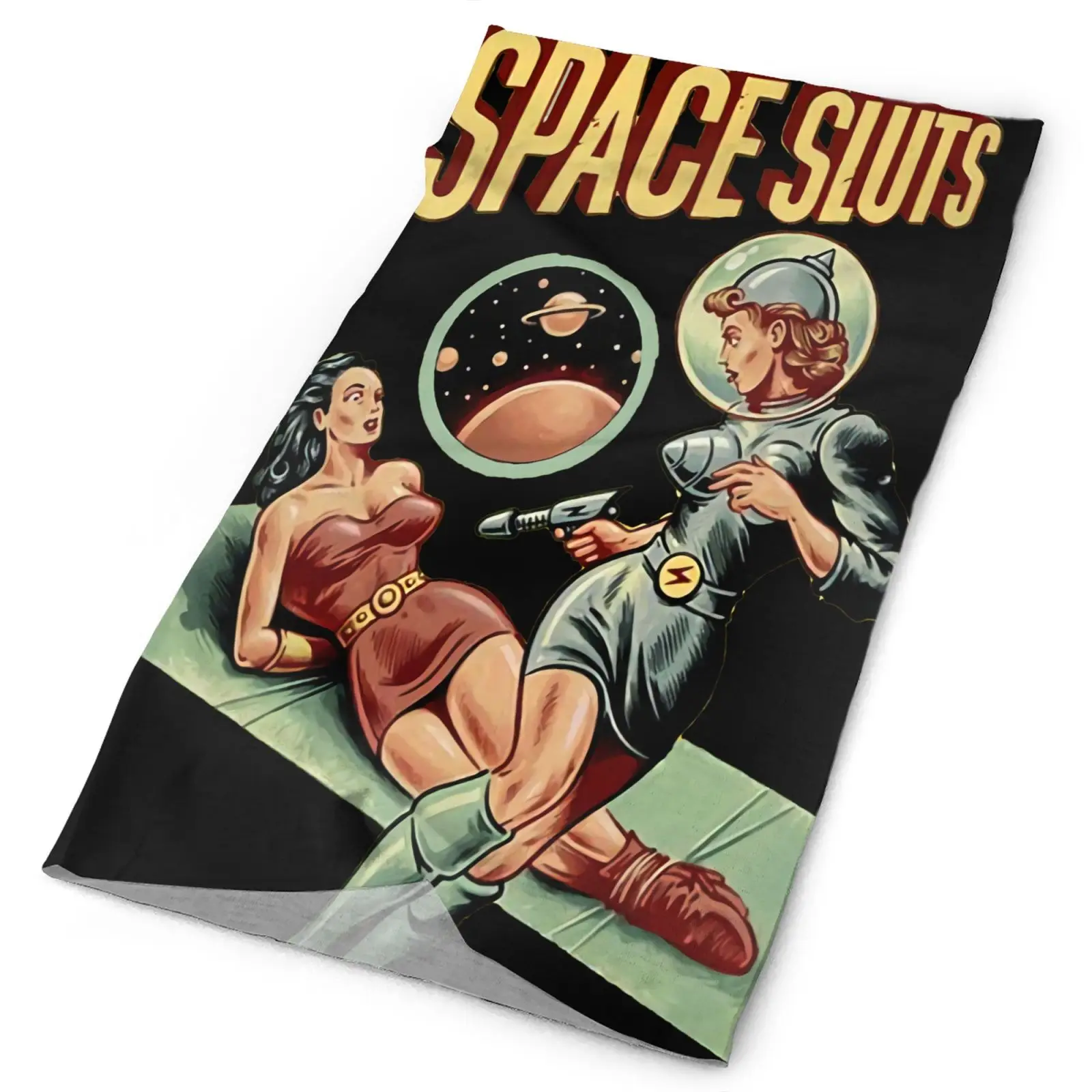 

Мужской платок-Бандана G0236 в стиле комиксов Space Sluts, мужская маска-кафьян, Мужская бандана, мужская модель