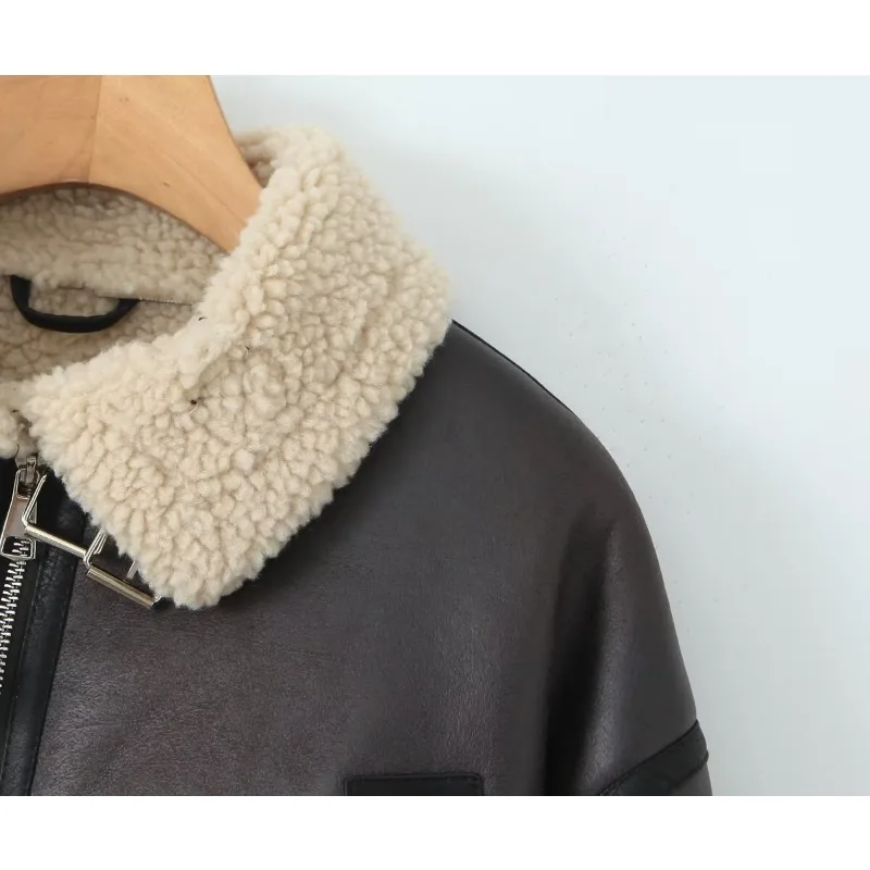 Удобные пальто TRAF ZR женские куртки теплая зимняя женская холодная блузка зимние