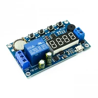 1pcs dc 5v real time timing delay timer relay module switch control clock synchronization multiple mode control