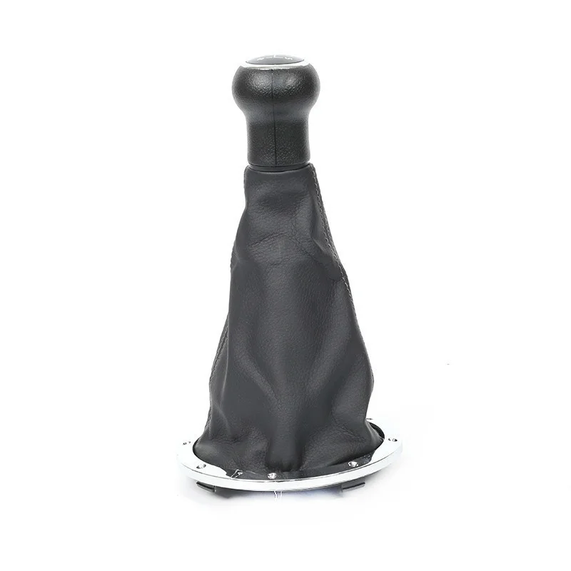 

Low configuration Round frame gear lever dust cover interior accessories Gear Shift Knob 5/6 speed Fit For Volkswagen Golf