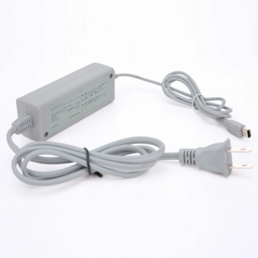 

50pcs AC Power Adapter Charging Cable Charger EU/US Plug for Nintendo Wii U Game Console