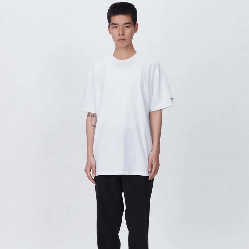 

NEIGHBORHOOD Tees Men's and Women's Unisex Printed Round Neck Short Sleeve All-match T-shirt S-4XL