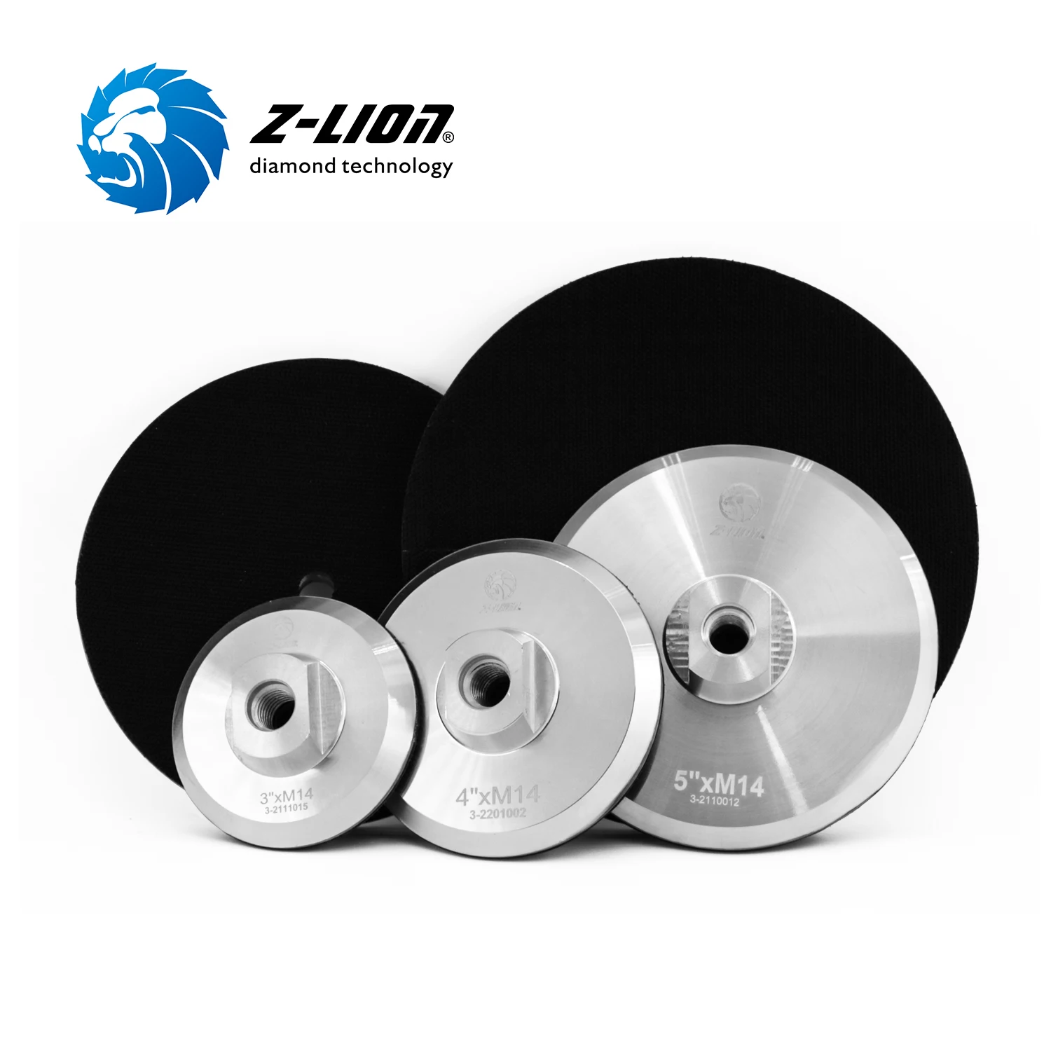 

Z-LION Back Pad for Diamond Polishing Pads M14 5/8-11 Thread Backing Plate Holder For Polishing Pad Angle Grinder