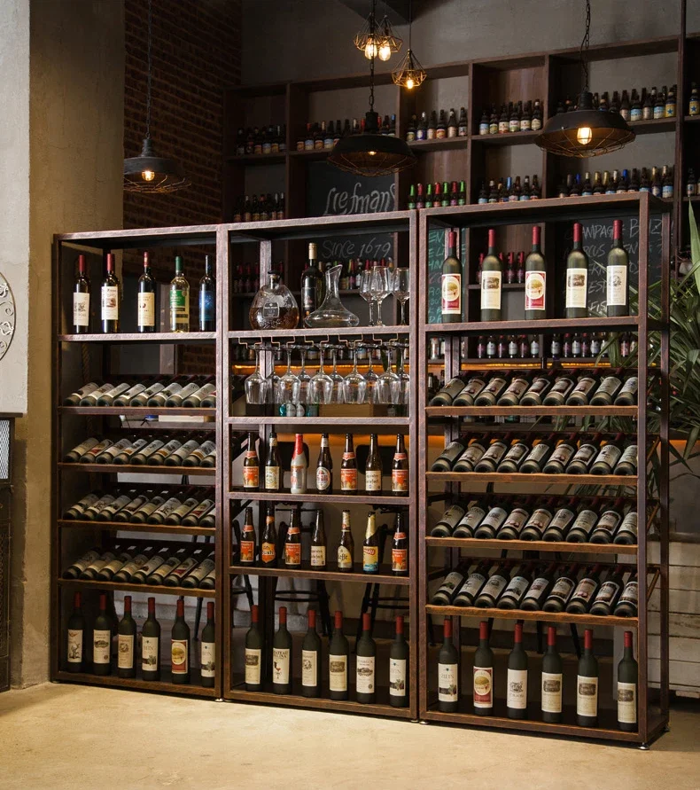 Роскошный витрина для виски мобильное хранилище современная мебель ночного