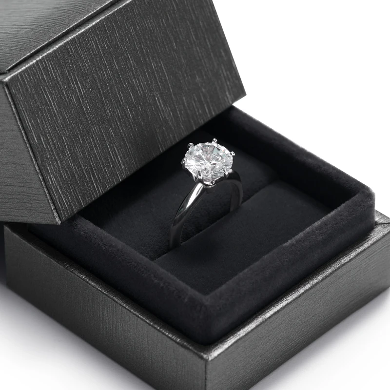 Oirlv Jewelry Gift Box For Jewelry Display Box For Rings Grey Gold Top And Bottom Cover Diamond Jewelry Storage Box Organizer