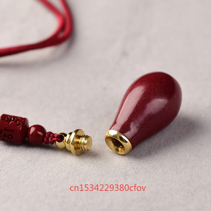 Подвеска в виде бутылки киновари можно открыть полую бутылку пряжка для ключей