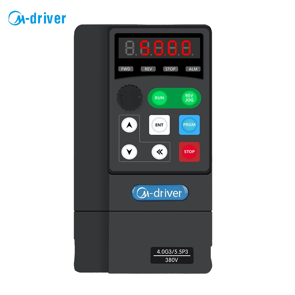 

4kw Variable Frequency Drive 3 Phase 380V AC Frequency Changer