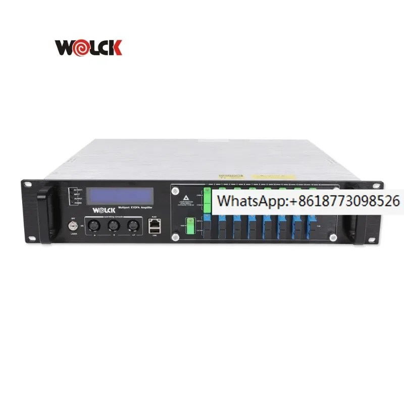 Волоконно-оптический усилитель сигнала 1550 DWDM CATV 22 дБм 16 Puertos 16X23Db Puert портов WDM EDFA