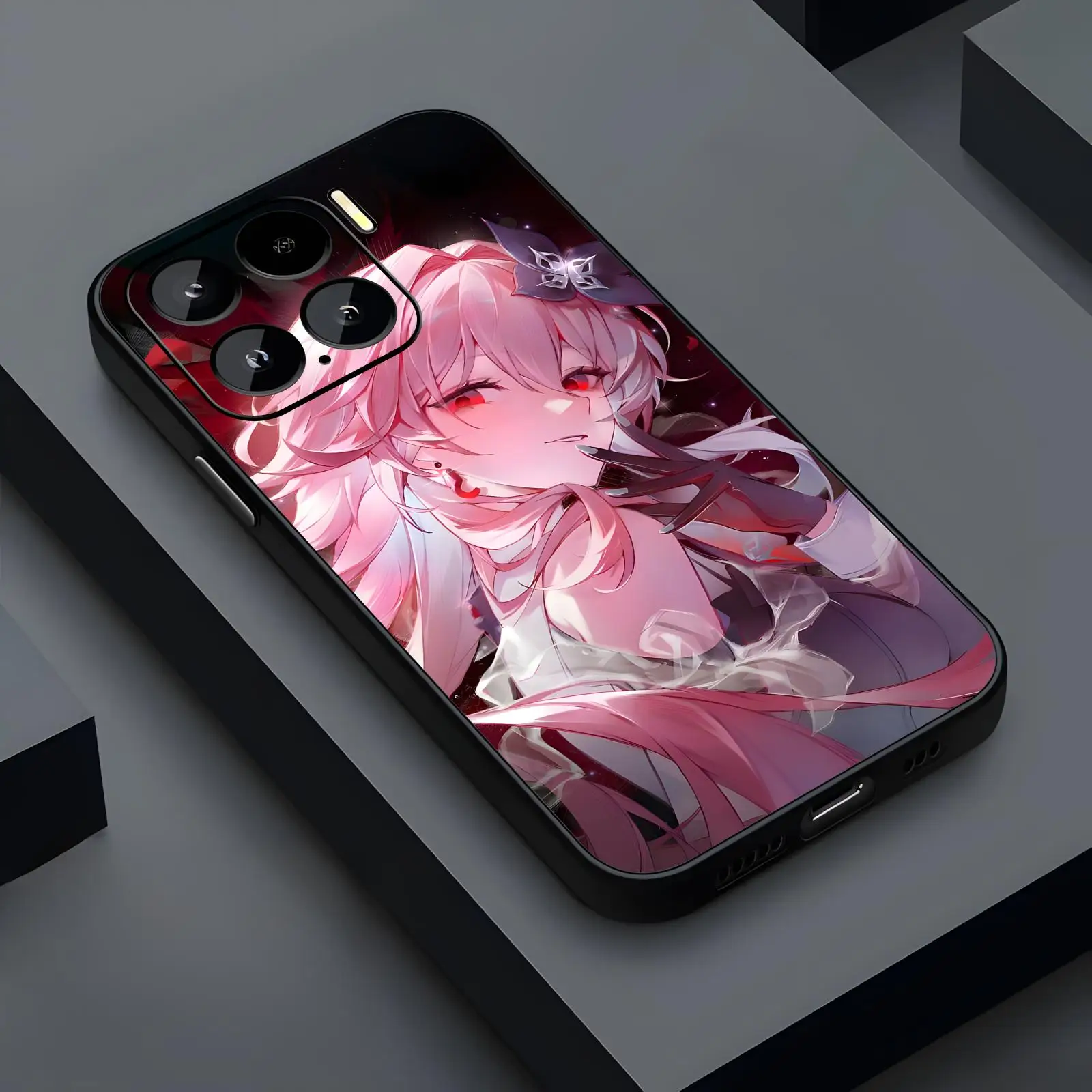 Фото Чехол для телефона Honkai Star Rail Evernight для Xiaomi 17 15 14 13 12 11 T Ultra Pro, мягкий черный противоударный чехол №2