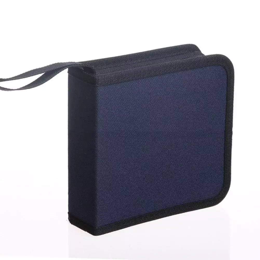 

CD Bags Accessories 40 Pieces High-grade Oxford Bag Car CD Case Storage Bag Album Holder Box Cover Carrying Organizer