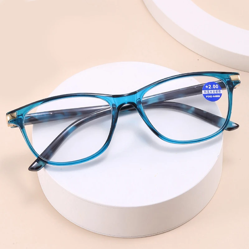 

New Anti-blue light presbyopic glasses high-definition metal spring presbyopic glasses men and women elderly reading mirror