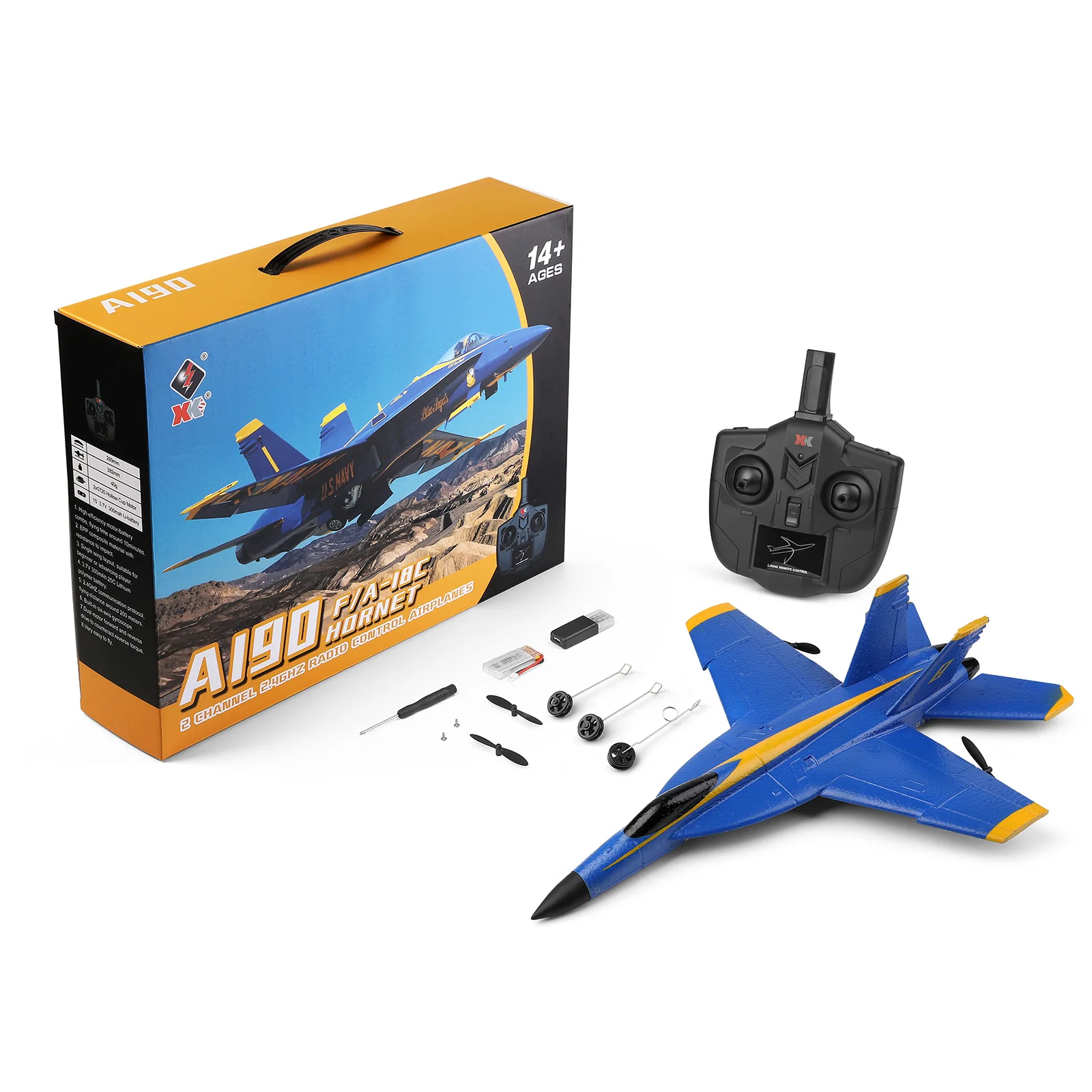 

Wltoys XKS A190 2,4G радиоуправляемый самолет летающий самолет 2CH EPP вспененная версия искусственный самолет с дистанционным управлением модели игр...