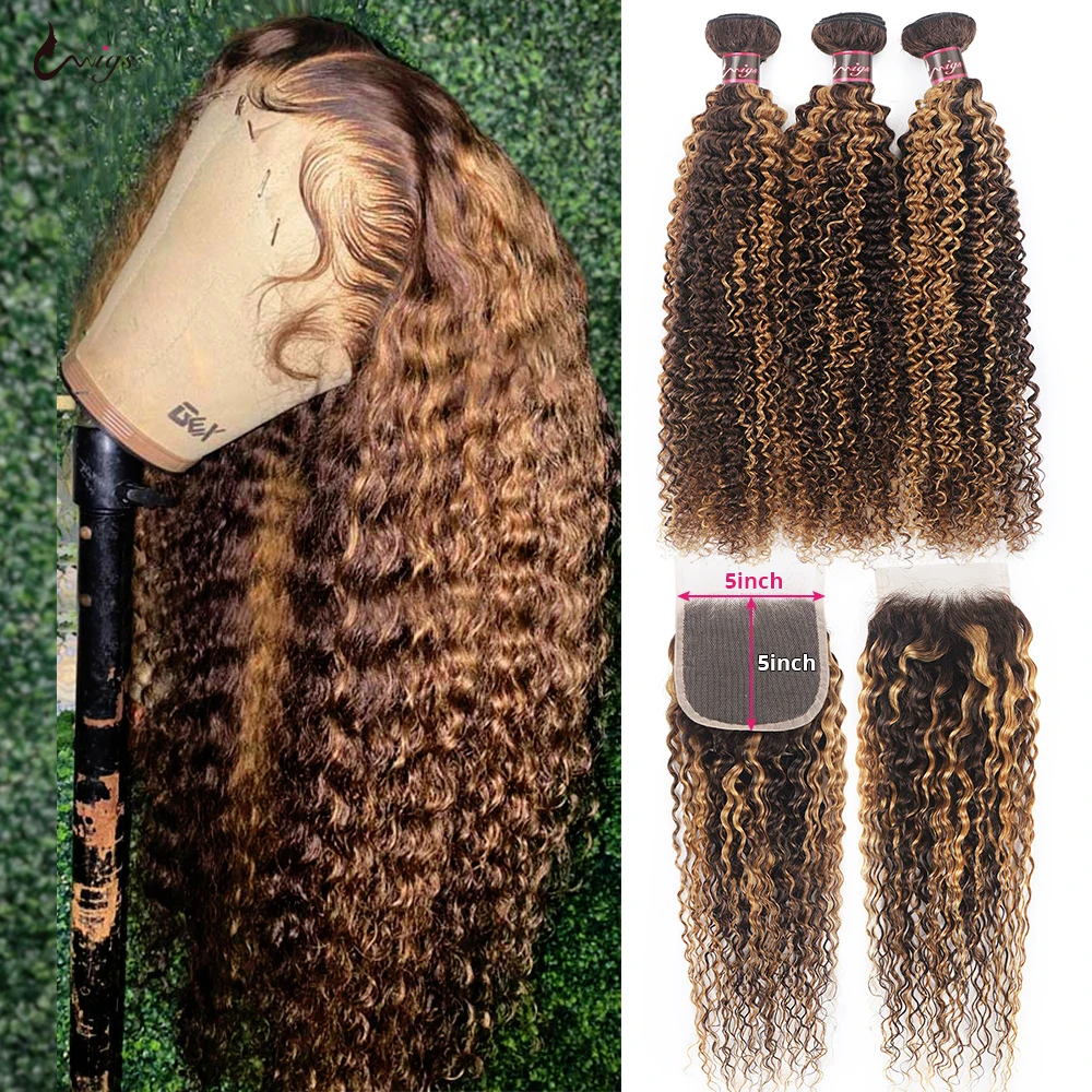 Кудряпряди человеческие волосы с застежкой 5 Х5 дюймов |