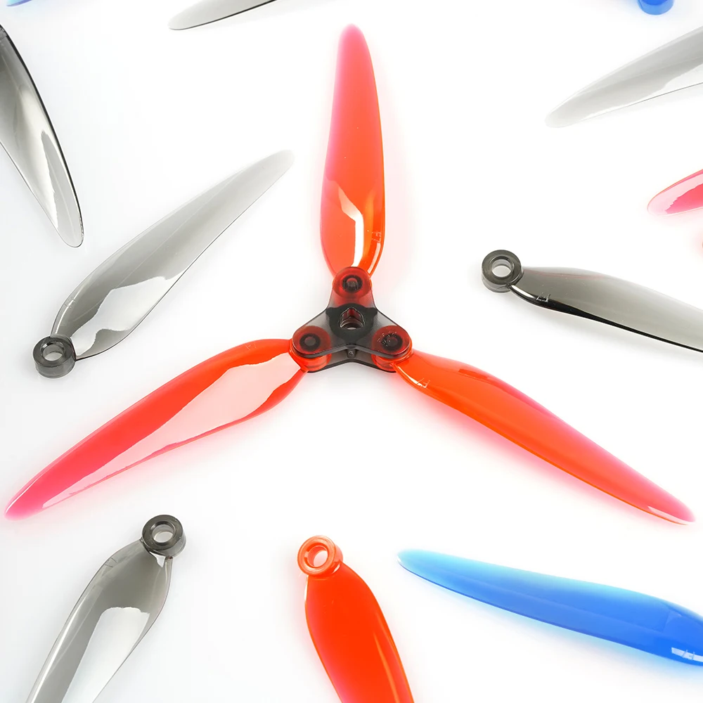 

10Pairs(10CW+10CCW) DALPROP Fold 2 F7 7051 7X5.1X3 3-Blade Folding Propeller for FPV 7inch LR7 Long Range Drones DIY Parts