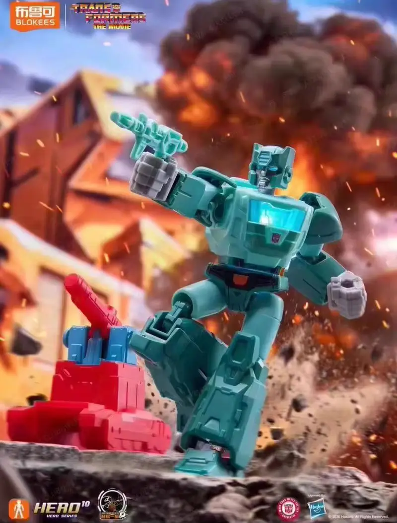 Фото В наличии: Новые блоки-конструкторы Blokees Transformers Shining Version 5 (слепая коробка) — Оптимус Прайм, сборная фигурка, Мегатрон, коллекционные блоки №2