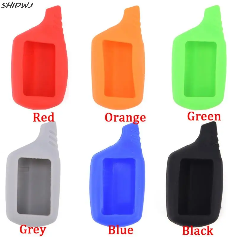 

1pc LCD Keychain Car Remote 2 Way Alarm Silicone Case for Easy Installation and Cleaning With Water