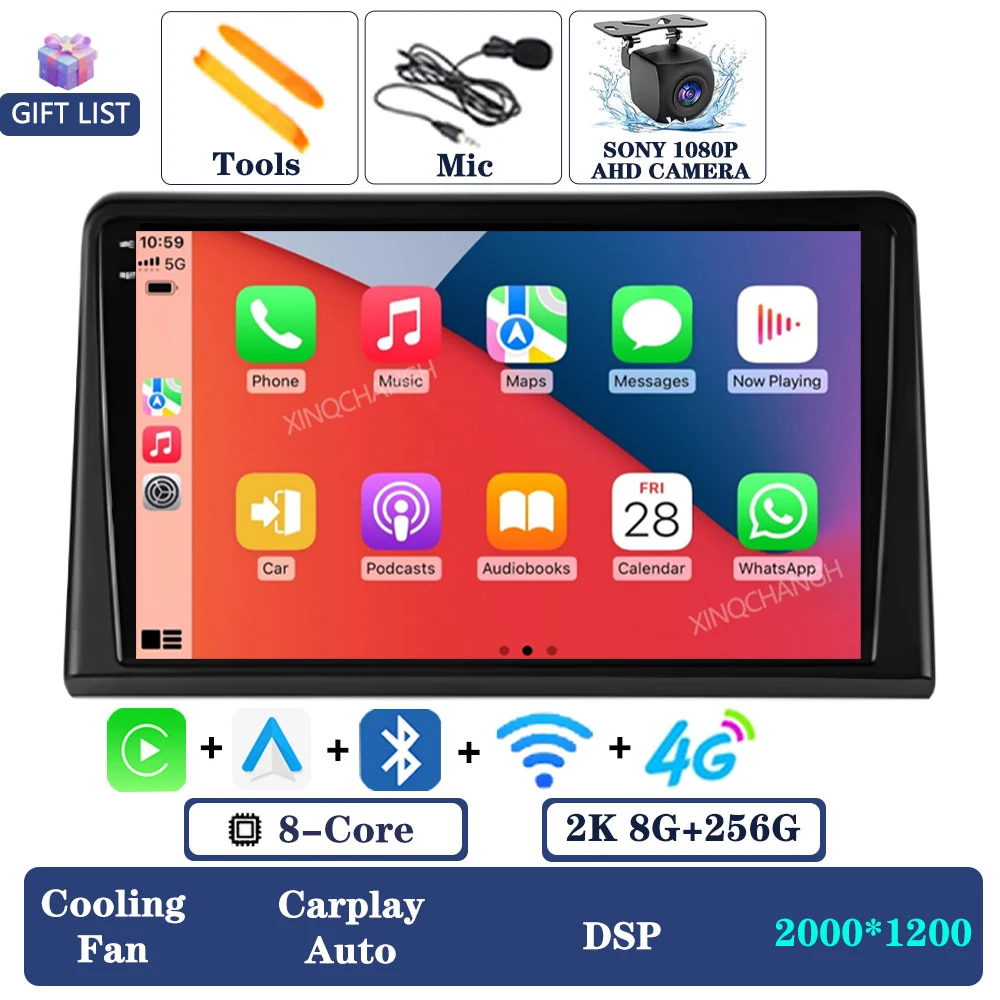 

Автомобильное радио Android 15 для Hyundai Sonata 7 LF 2017-2019 Carplay Auto Head Unit QLED BT 2DIN 4G LTE 5G WIFI GPS Qualcomm BT GPS