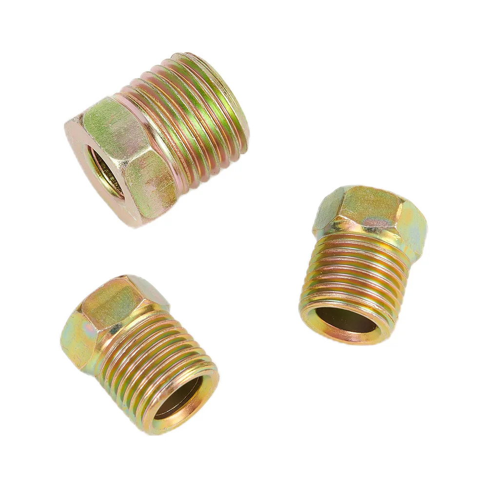 

Part Nuts Household Brake Line Fitting For Inverted Flares Tool 1/4 Zinc Accessories Attachment Brake Equipment