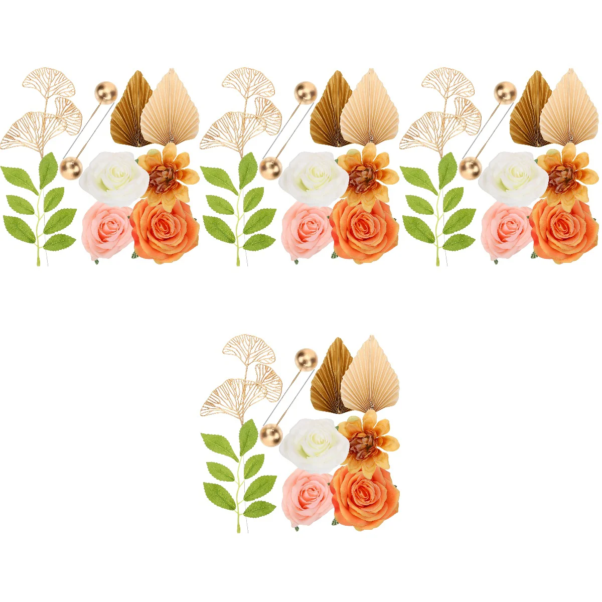 

4 Sets Cake Decorative Props Party Cake Decoration Birthday Cake Decoration Cake Decoration