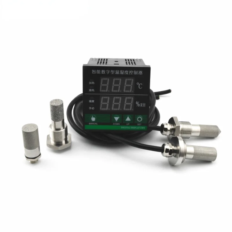 

Digital Intelligent Temperature and Humidity Controller For Egg Incubator greenhouse (With Temperature Humidity Sensor Probe )