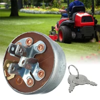 5 pins durable ignition starter switch tools tractor mower use lightweight with key portable universal