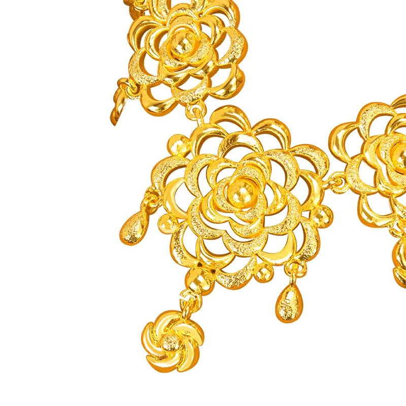 2024 новое женское ожерелье с цветком свадебные украшения CHD21098