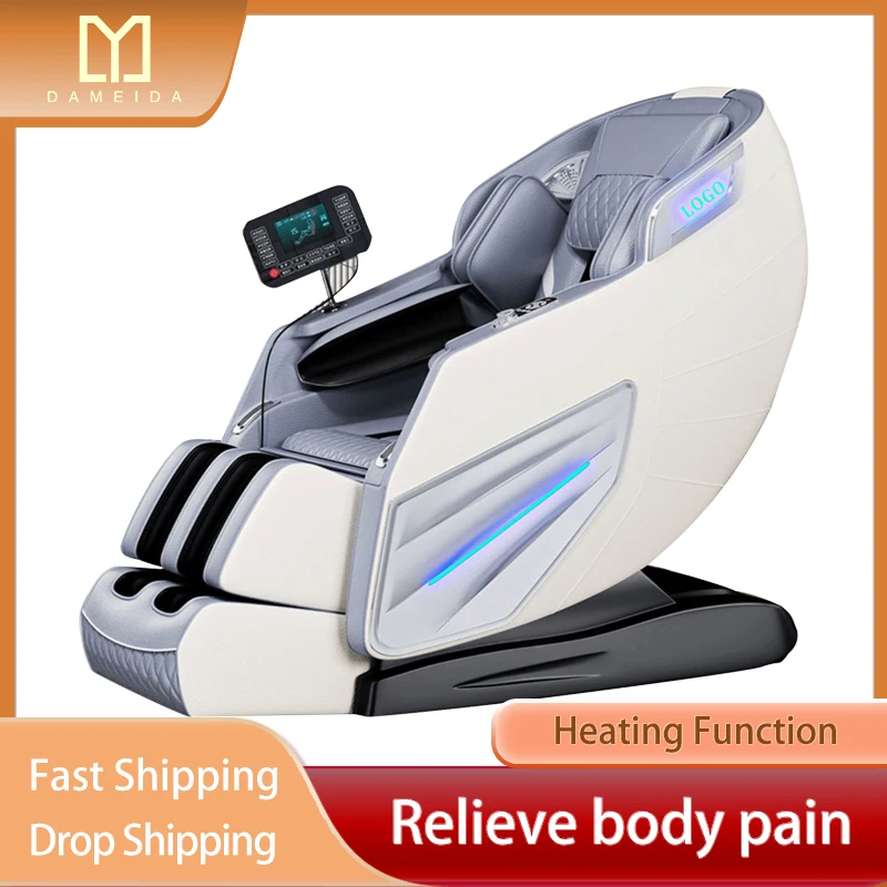 DAMEIDA S-L Guide Rail 4D Automatic Zero-gravity Massage Sofa Multi-function Space Module Bluetooth Music Electric Massage Chair