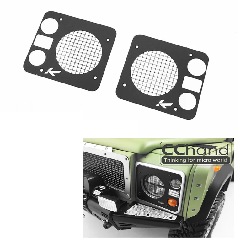 CChand Металлическая лампа Защитная модель запасная часть для RC4WD G2 1/10 D90 D110 гусеничная Модель автомобиля игрушки для взрослых