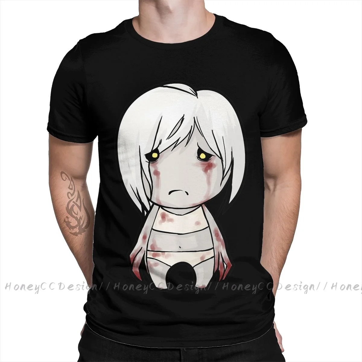 High Quality Men Left 4 Dead Black T-Shirt Witch Pure Cotton Shirt Tees Harajuku TShirt