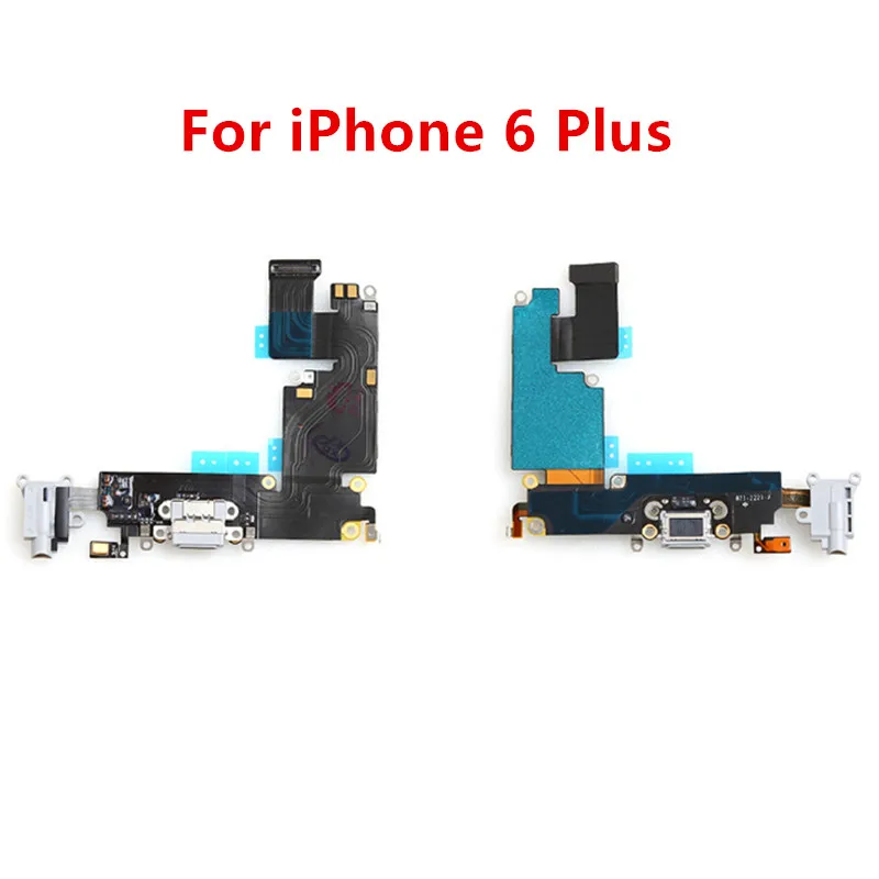 Зарядный порт док-станция USB разъем для iPhone 6 iPhone6 Микрофон Кабель передачи данных