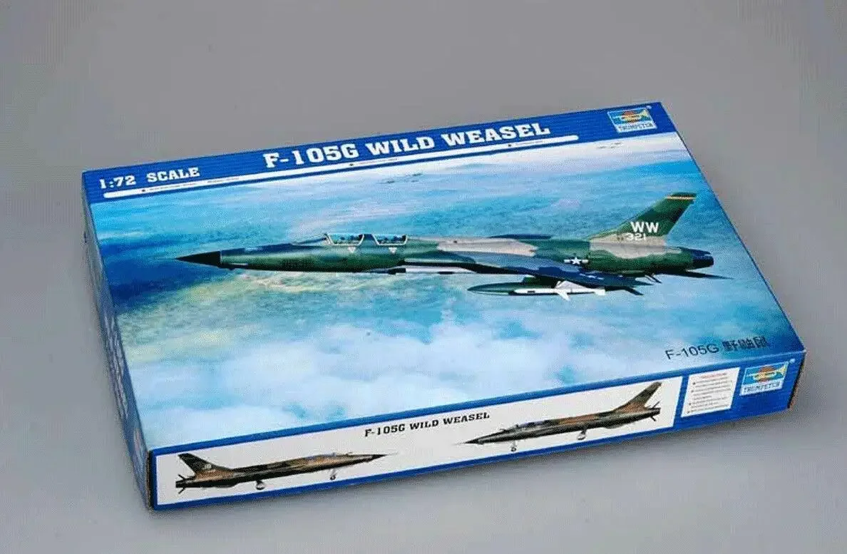 Модель Trumpeter 1/72 01618 F-105G Thunderchief