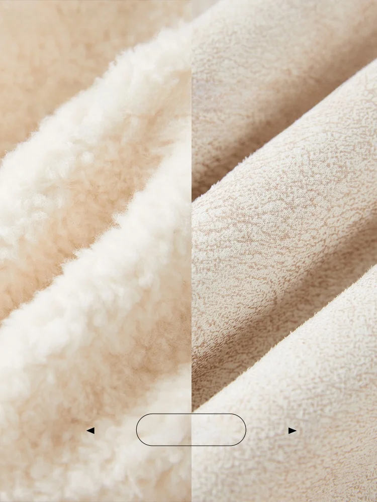 Красный рукав 00% шерсть мех зима 2023 новая женская одежда милое короткое пальто из