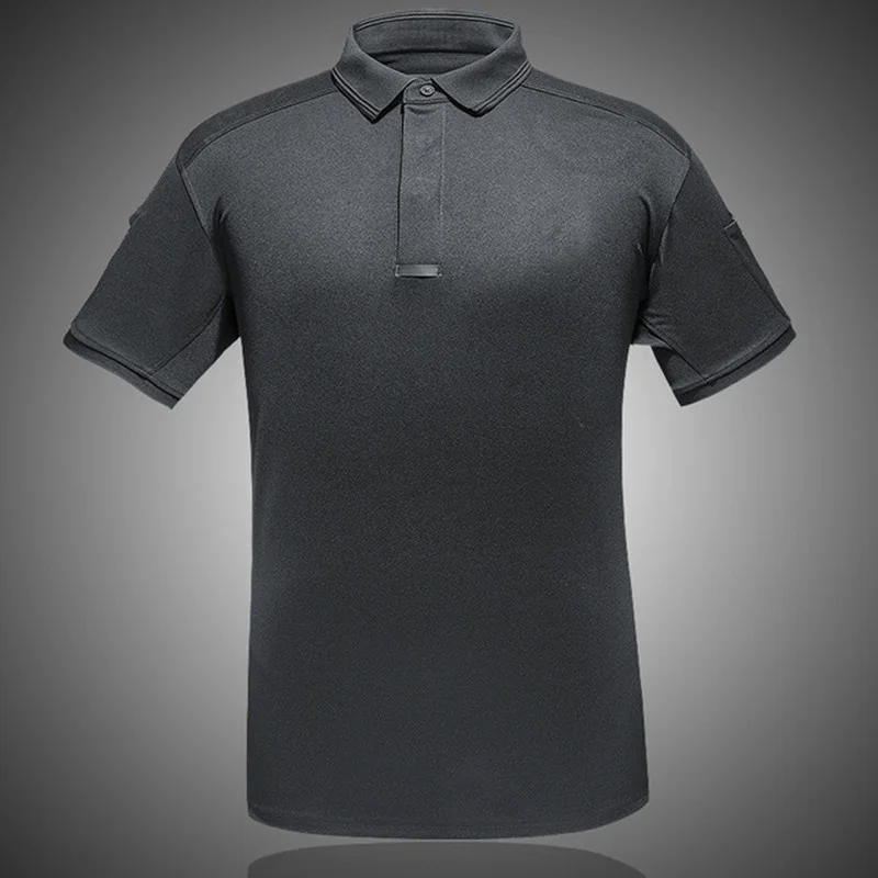

Quick Tactical Men's Dry Combat T-shirt Male Short Sleeve Tops Summer Outdoor Camping Hiking Climbing Breathable Cargo Clothes