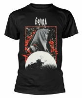official gojira t shirt grim moon black mens unisex classic rock metal tee new