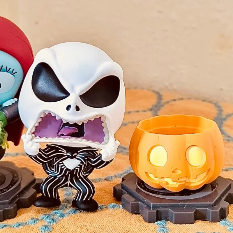 Фото New Hot Toys The Nightmare Before Christmas Blind Box Figures Jack Sally Cosbi Collectible Figurine Doll Christmas Birthday Gift №3
