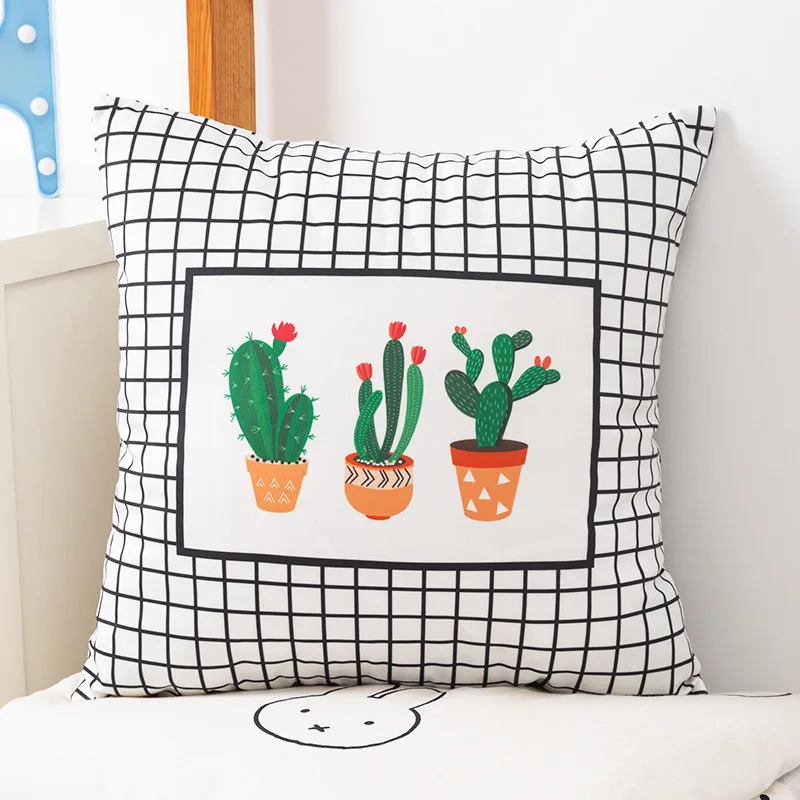 

2023 персиковый в синюю клетку; Кожа, вельвет, наволочка для дивана, наволочка, наволочка 28MQZZM01