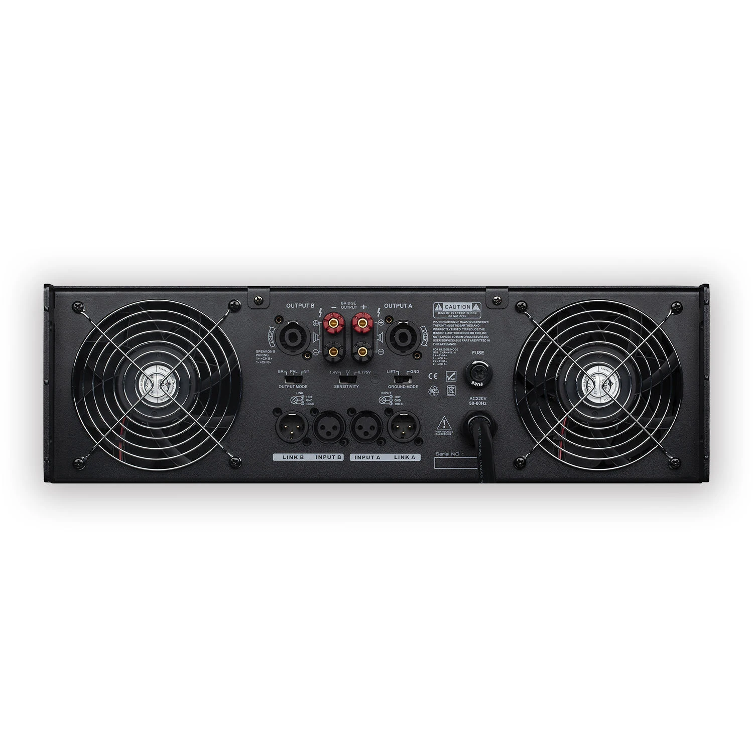 Фото Профессиональный усилитель мощности Aliexpress TD-2180 2x1800W класса D, 2U, для установки в стойку, высокой эффективности, для караоке, сцены, вечеринок и PA-систем №3