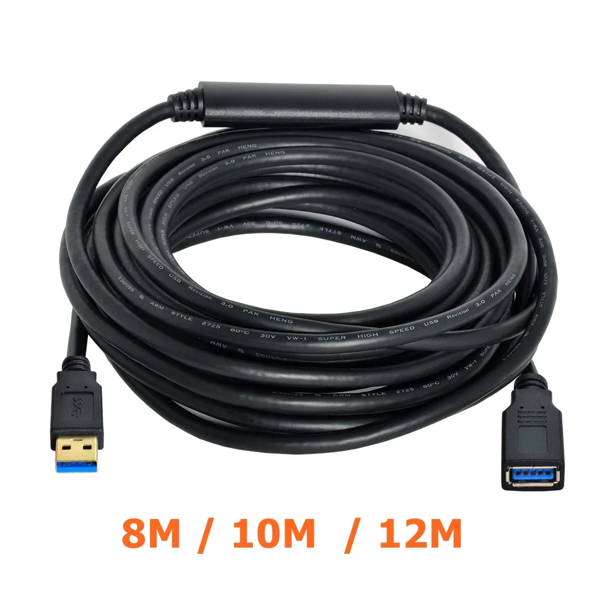 Кабель-Удлинитель USB 2 0 для смарт-ТВ PS4 Xbox One SSD 12 м 10