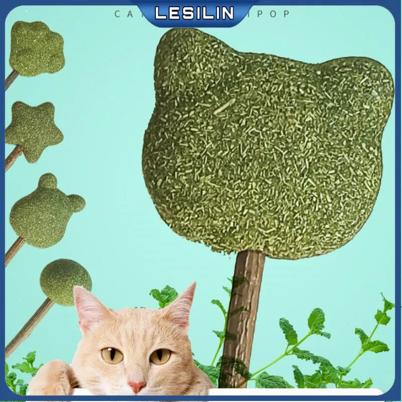 

Catnip Cat Toys Edible Catnip Ball Cat Mint Cat Molar Clean Teeth Funny Game Clean Cat Hair In Bell Cat Mint Lollipop