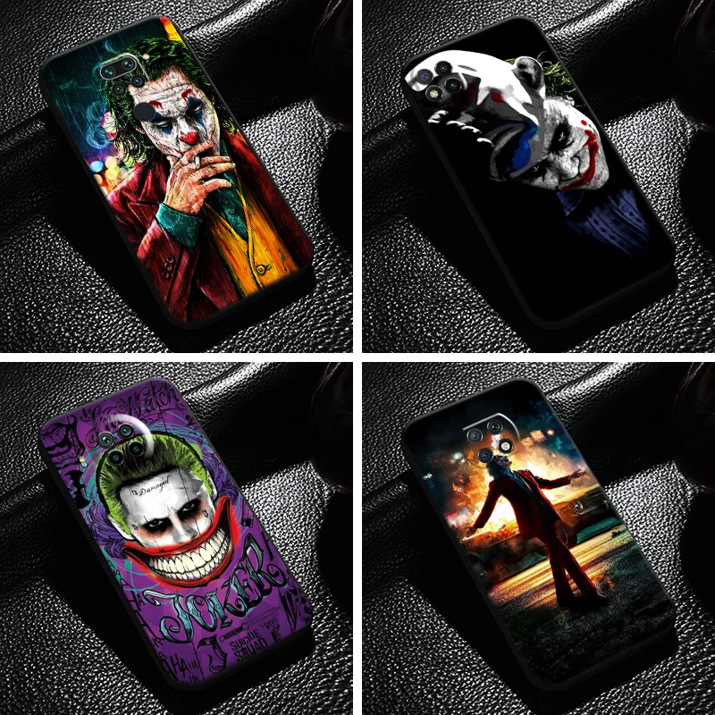 

Marvel Bat-Man Joker Clown For Xiaomi Redmi Note 9T 9 Pro 5G Phone Case TPU Silicone Cover Back Coque Soft Funda