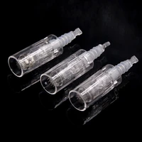 10pcs dr pen n2m5m7 round nano pin tattoo needle cartridge electric auto microneedle derma pen tip nutrition input for meso