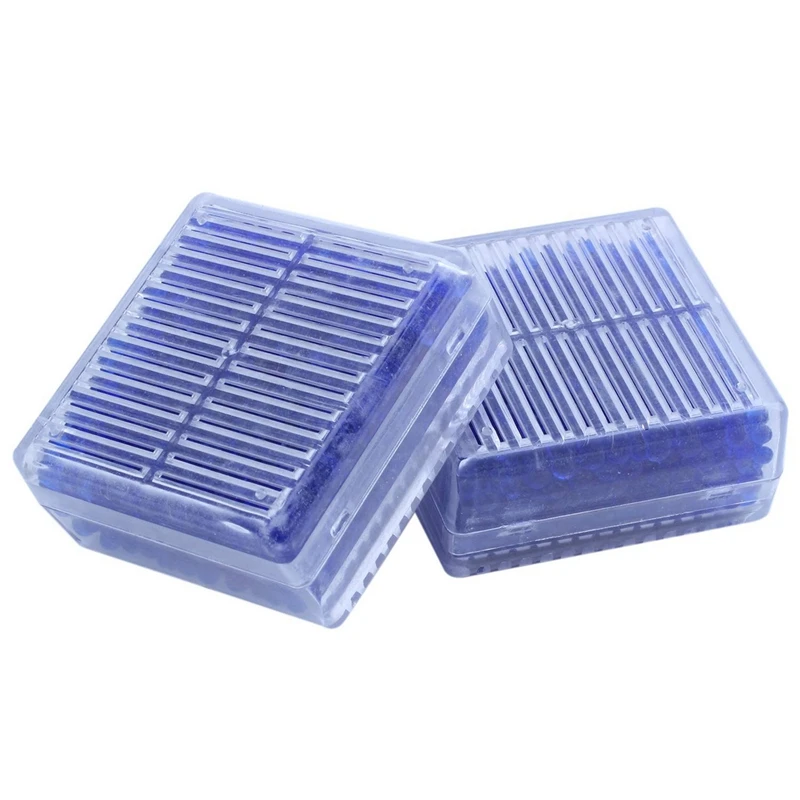 

6Pcs Blue Indicating Silica Gel Desiccant Moisture For Absorb Box Reusable