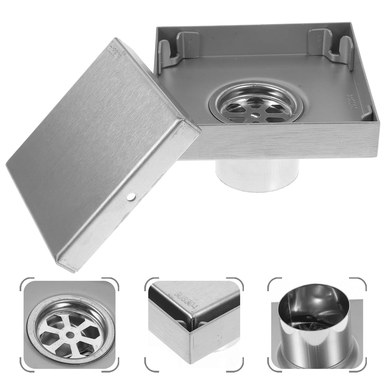 

Floor Drain Strainer Square Drain Tile Insert Drain