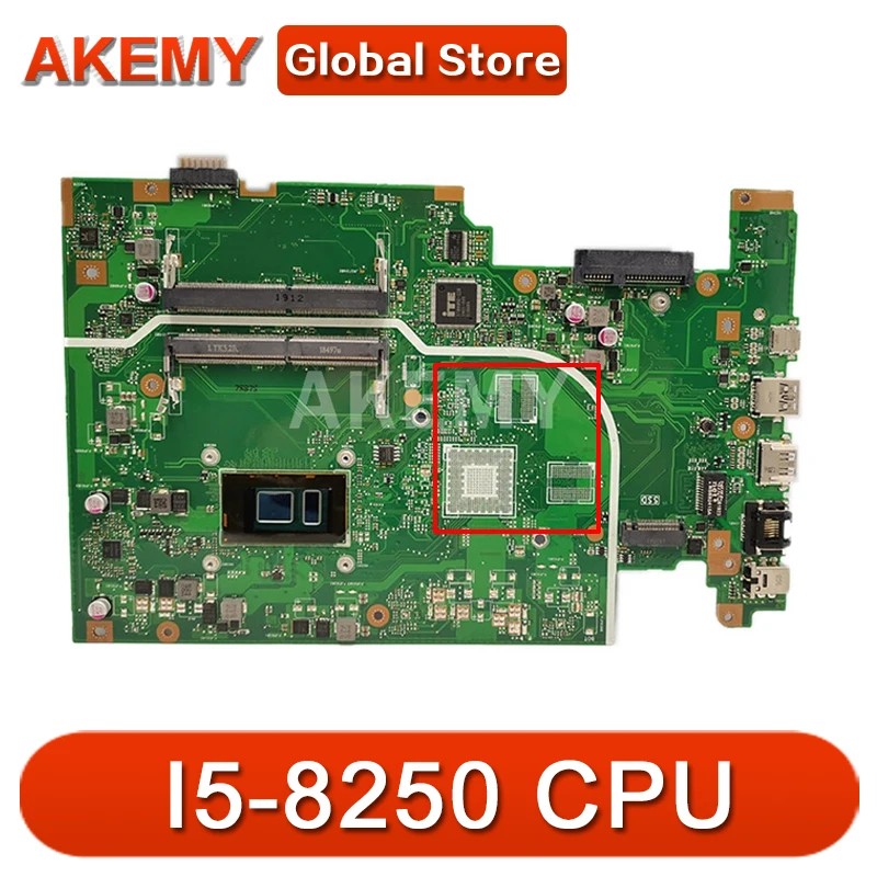 

Материнская плата I5-8250 для ноутбука ASUS Vivobook 17 X705UQ x705ab x705hid X705UA X705U X705NA