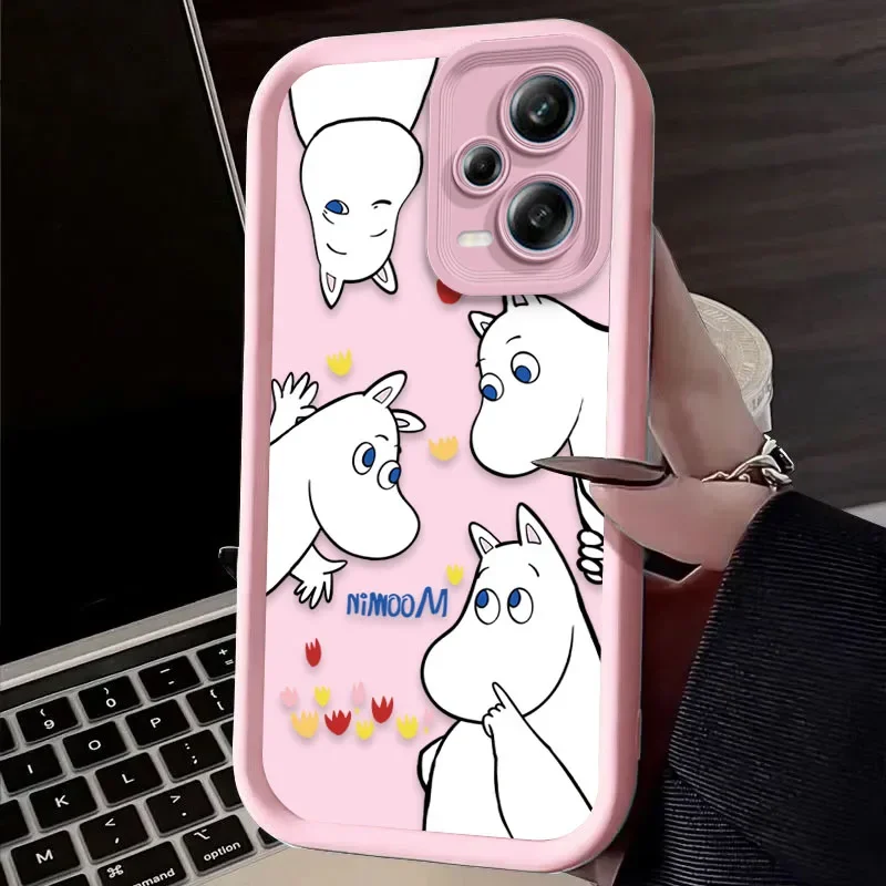 Чехол Cartoon Lovely-M-moomins для Xiaomi Redmi Note 13 14 12 11 Pro Plus 5G 14S 12S 11S 10S 10 9 Redmi 14C 13C 12C 12 4G Cover (art.: 3920d2e6325c2) - 3920d2e6325c2