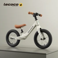 lecoco balance bike lightweight toddler bike for 2 5 year old kids no pedal adjustable seat training bike ultra cool colors