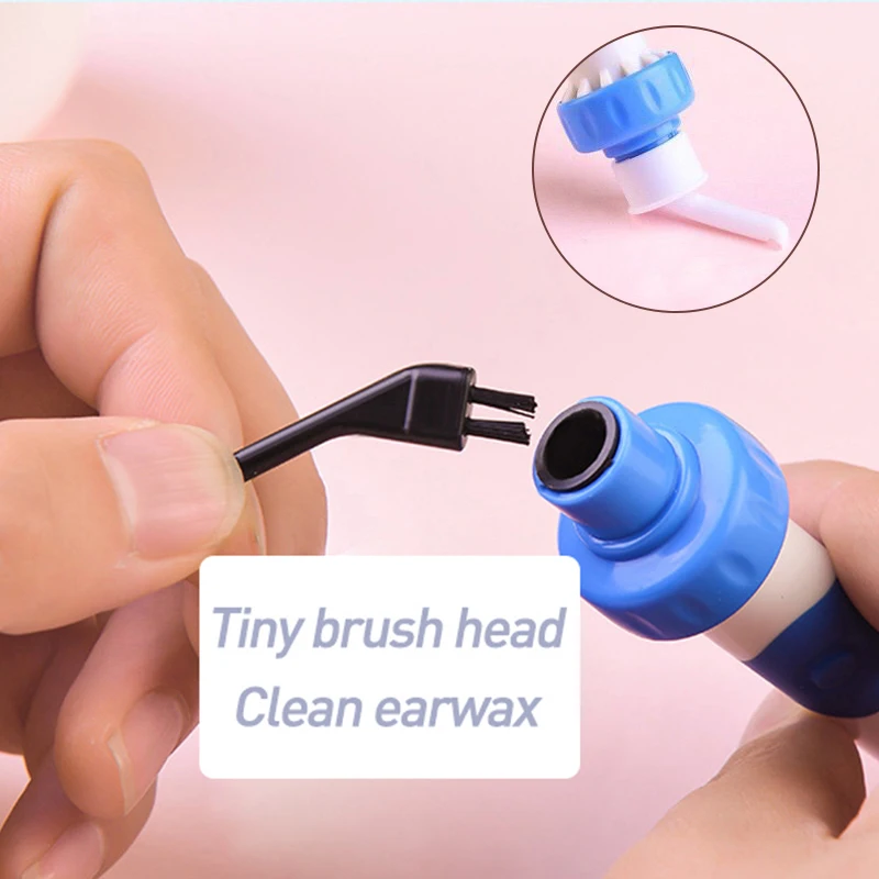 2021 Electric Cordless Safe Vibration Painless Vacuum Ear Wax Pick Cleaner Remover Spiral Ear-Cleaning Device Dig Wax Earpick images - 6